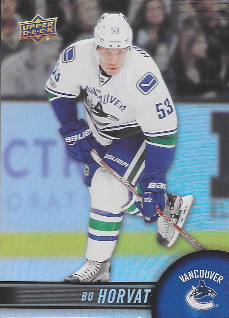 2017-18 Upper Deck Tim Hortons #49 Bo Horvat Vancouver Canucks Image 1