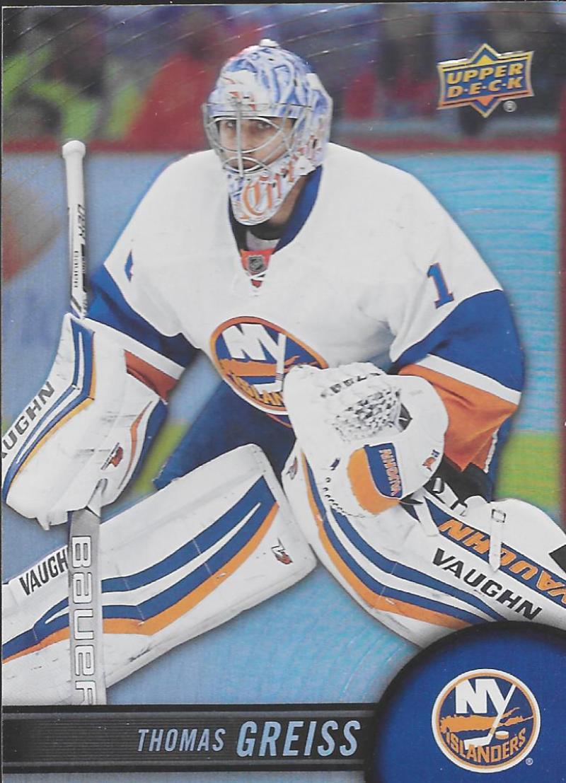 2017-18 Upper Deck Tim Hortons #60 Thomas Greiss New York Islanders Image 1