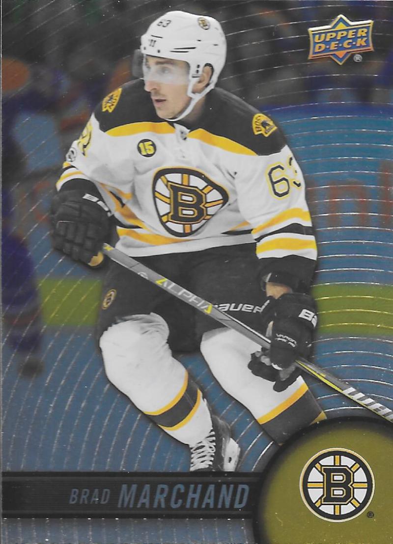 2017-18 Upper Deck Tim Hortons #63 Brad Marchand Boston Bruins Image 1