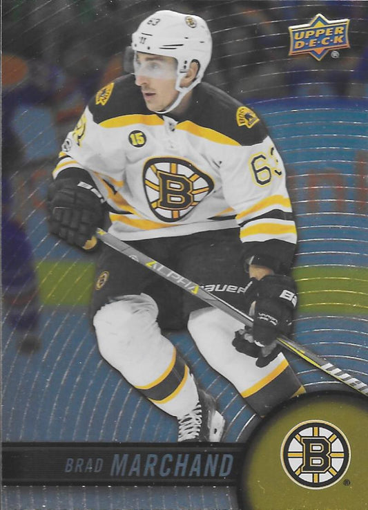 2017-18 Upper Deck Tim Hortons #63 Brad Marchand  Boston Bruins  Image 1