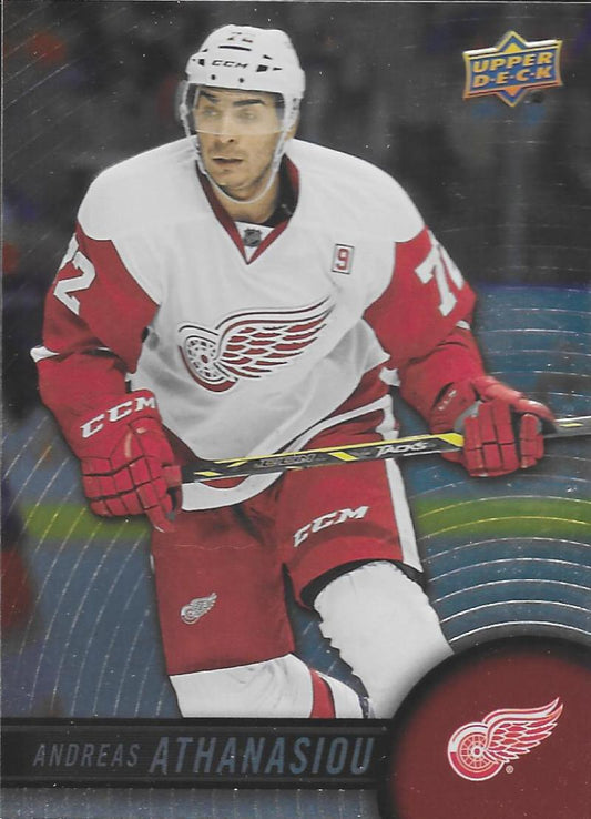 2017-18 Upper Deck Tim Hortons #66 Andreas Athanasiou  Detroit Red Wings  Image 1