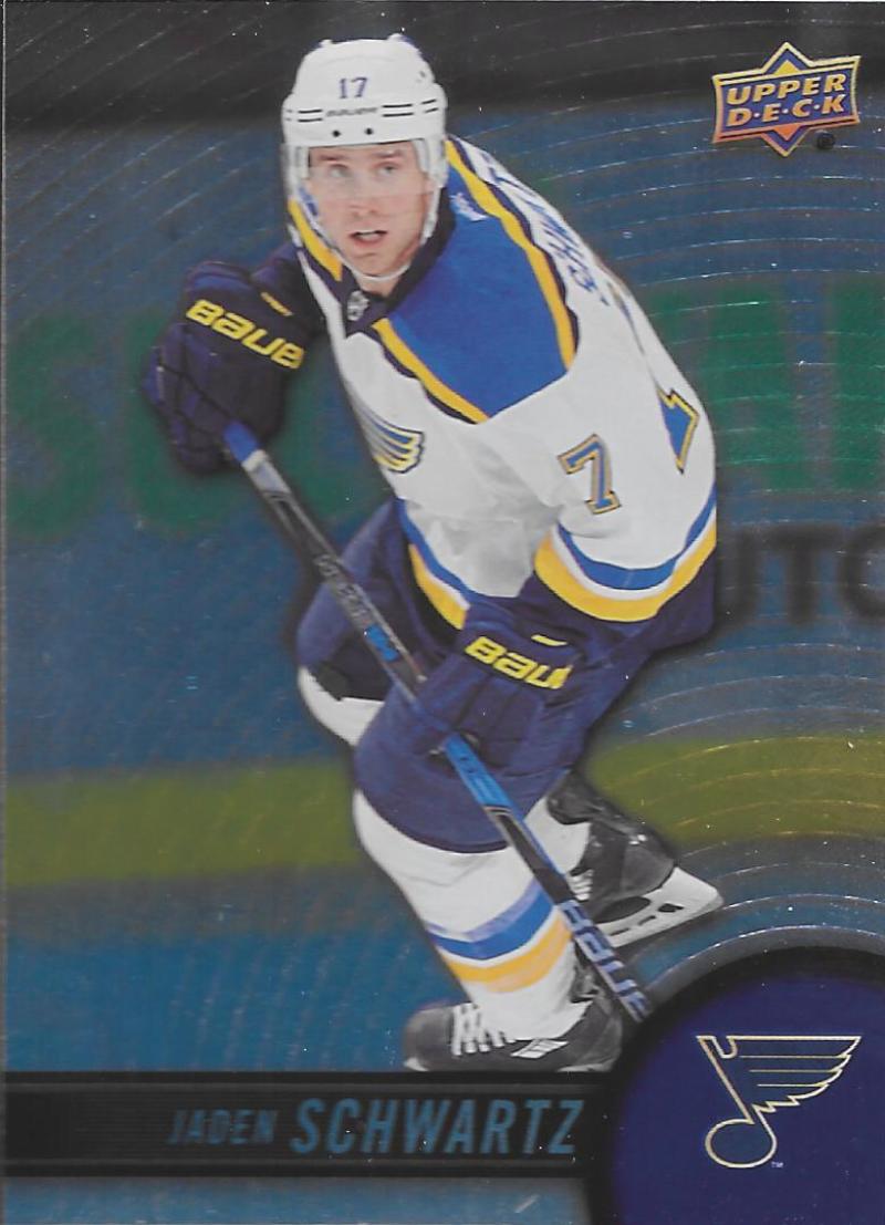 2017-18 Upper Deck Tim Hortons #68 Jaden Schwartz St. Louis Blues Image 1