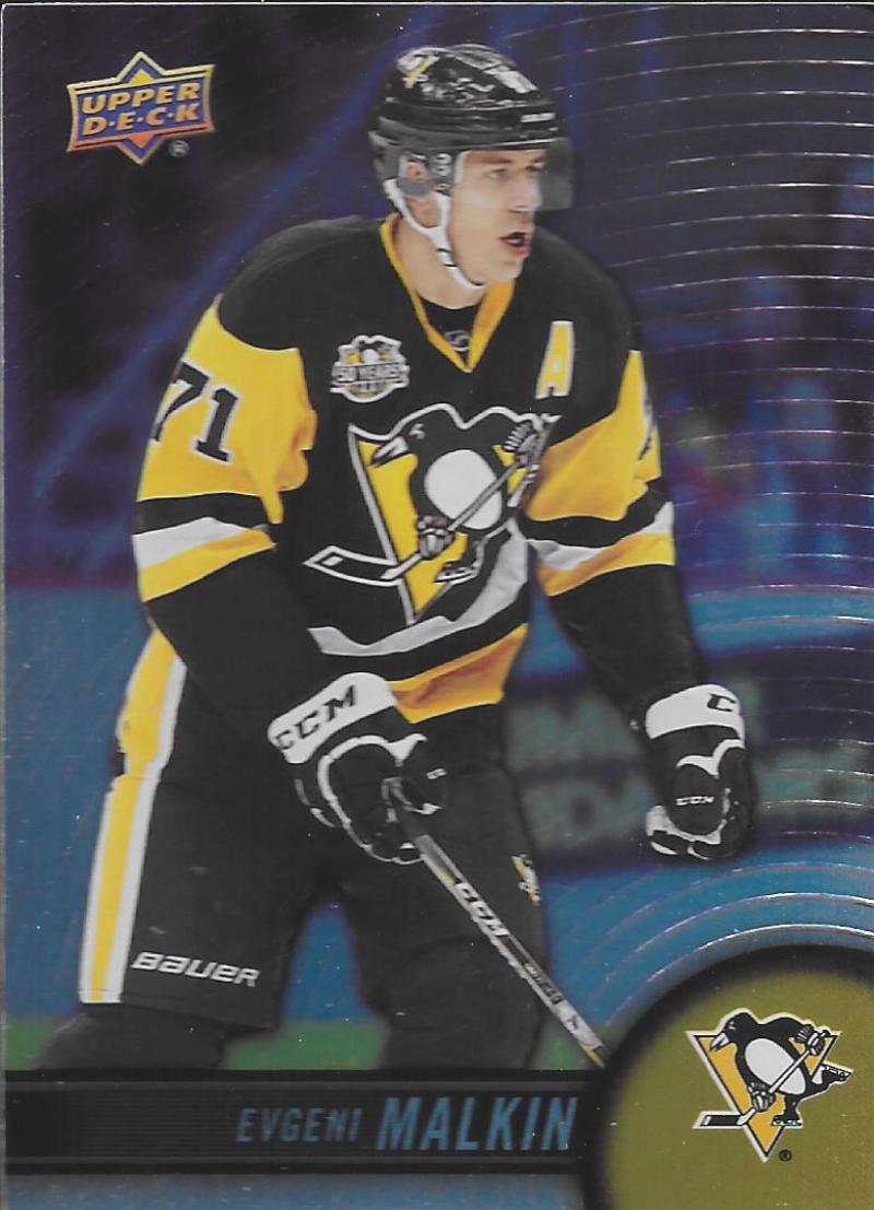 2017-18 Upper Deck Tim Hortons #71 Evgeni Malkin Pittsburgh Penguins Image 1