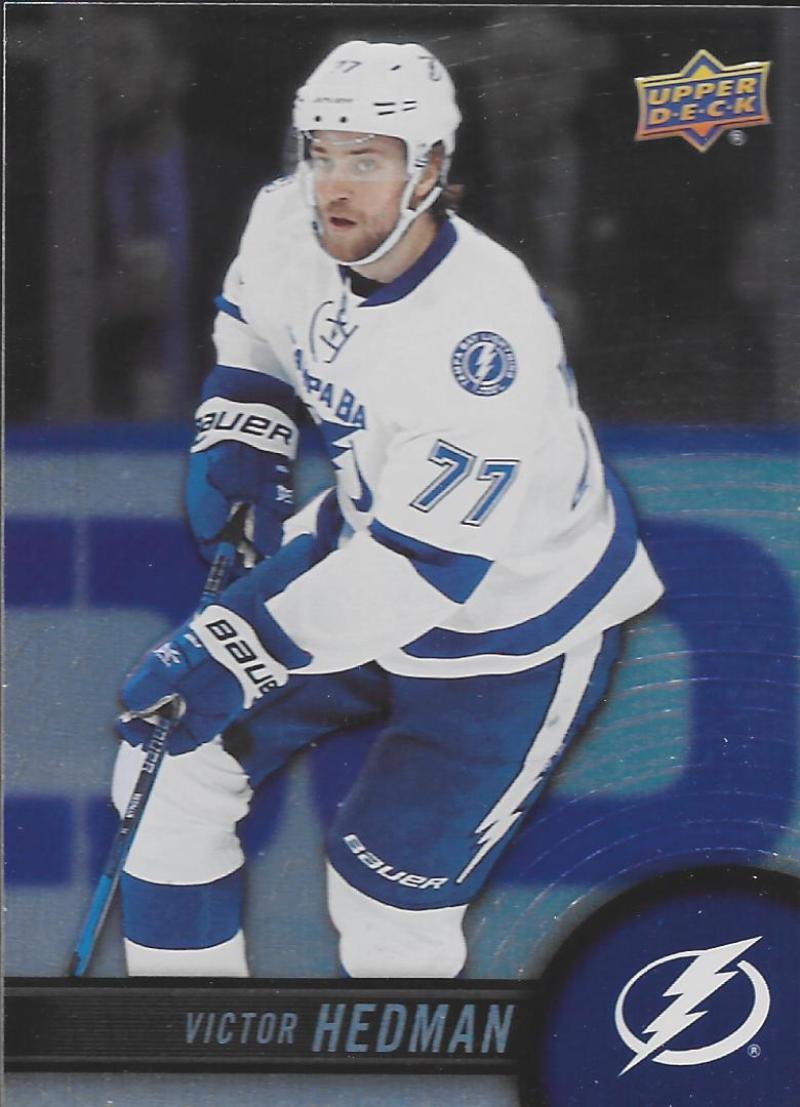 2017-18 Upper Deck Tim Hortons #80 Victor Hedman Tampa Bay Lightning Image 1