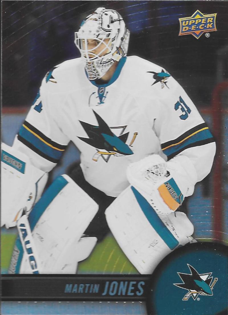 2017-18 Upper Deck Tim Hortons #81 Martin Jones San Jose Sharks Image 1