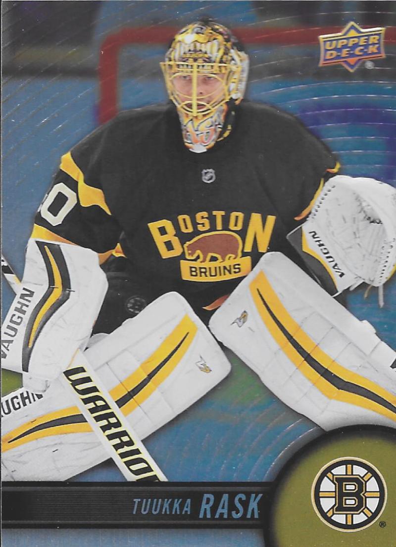 2017-18 Upper Deck Tim Hortons #83 Tuukka Rask Boston Bruins Image 1