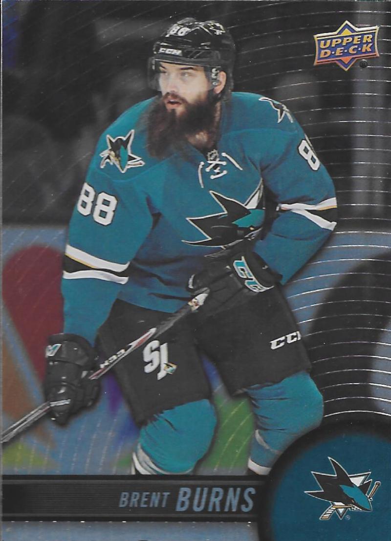 2017-18 Upper Deck Tim Hortons #100 Brent Burns San Jose Sharks Image 1