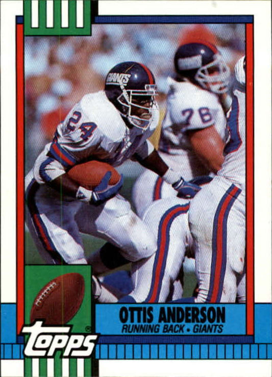 1990 Topps Football #59 Ottis Anderson  New York Giants  Image 1