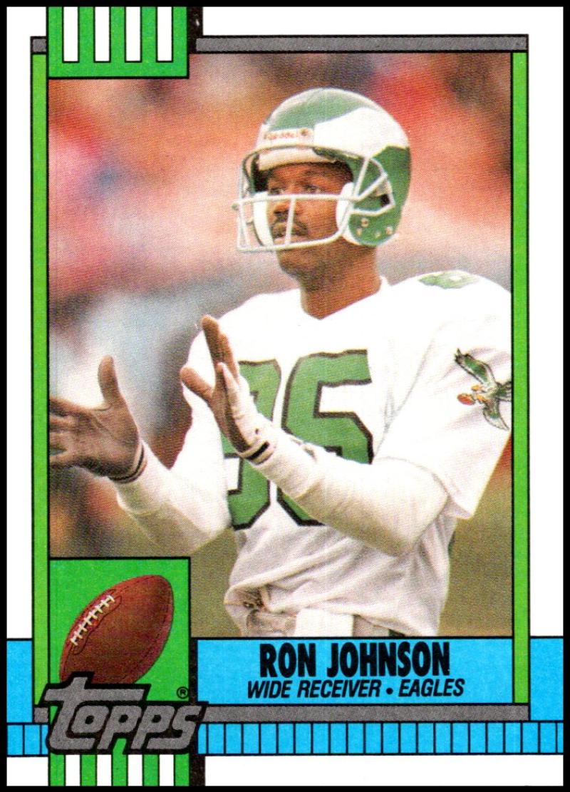 1990 Topps Football #94 Ron Johnson Philadelphia Eagles Image 1