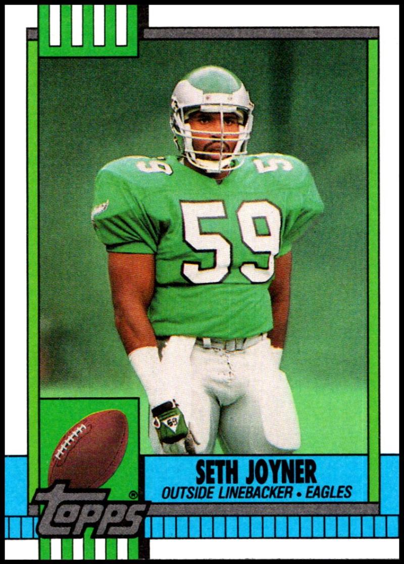 1990 Topps Football #99 Seth Joyner Philadelphia Eagles Image 1