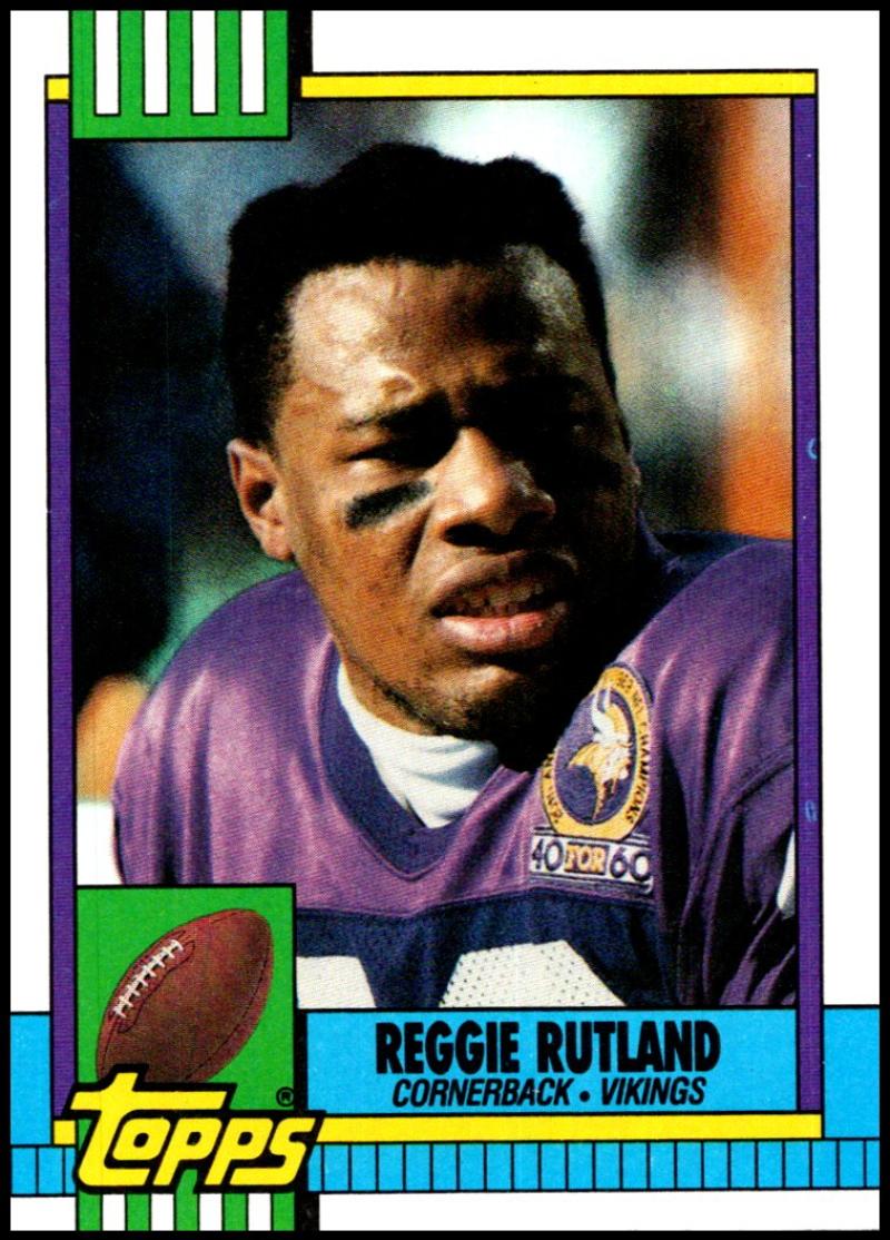 1990 Topps Football #112 Steve Jordan Minnesota Vikings Image 1