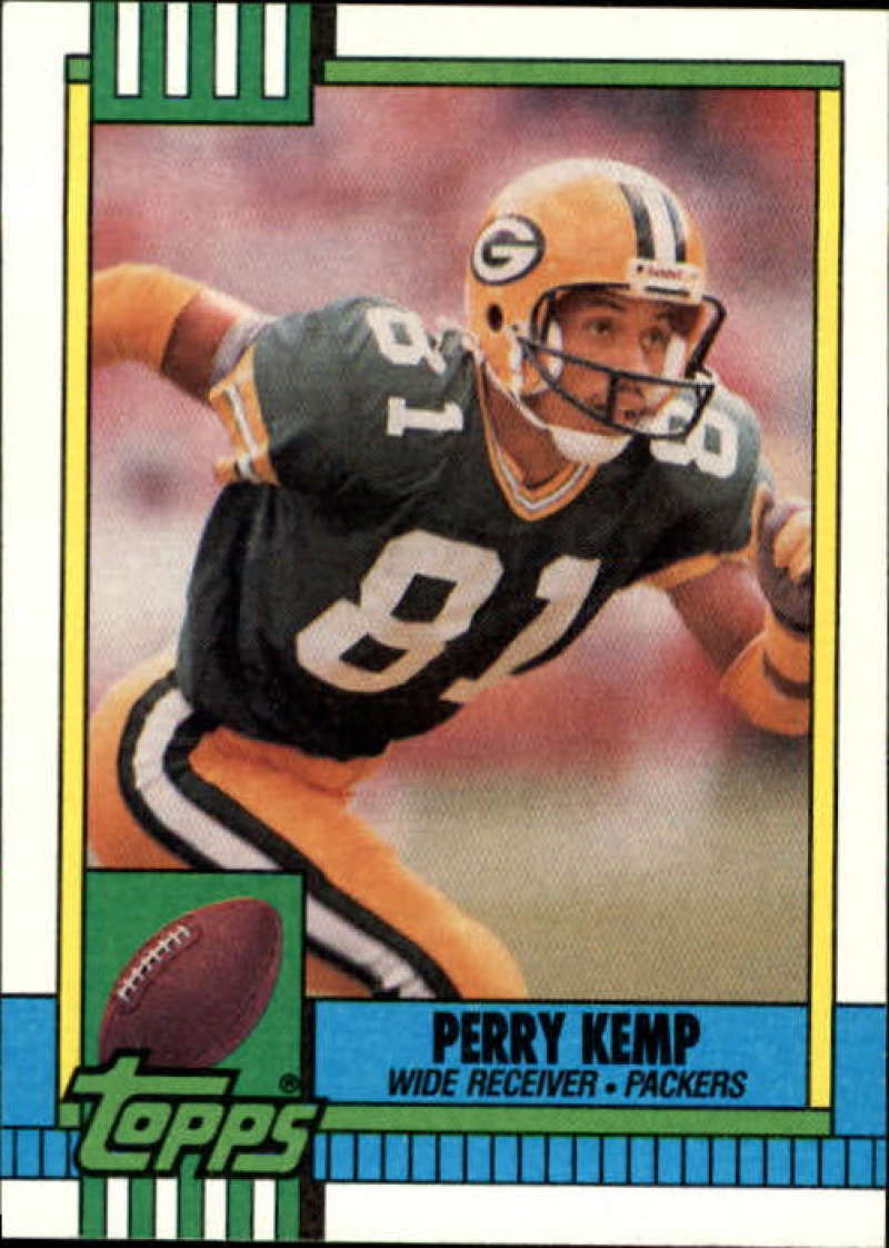 1990 Topps Football #148 Perry Kemp Green Bay Packers Image 1