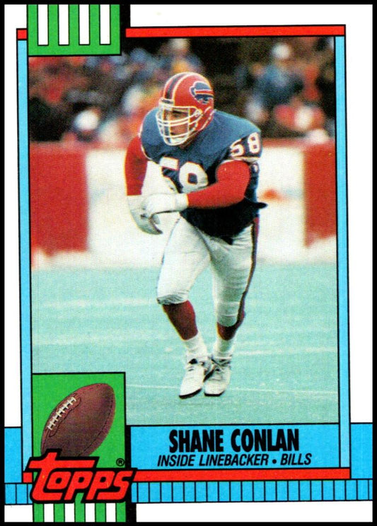 1990 Topps Football #209 Shane Conlan  Buffalo Bills  Image 1