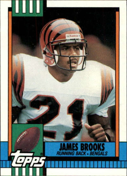 1990 Topps Football #275 James Brooks  Cincinnati Bengals  Image 1