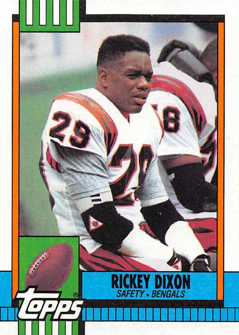1990 Topps Football #276 Rickey Dixon RC Rookie Cincinnati Bengals Image 1