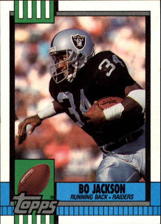 1990 Topps Football #285 Bo Jackson  Los Angeles Raiders  Image 1
