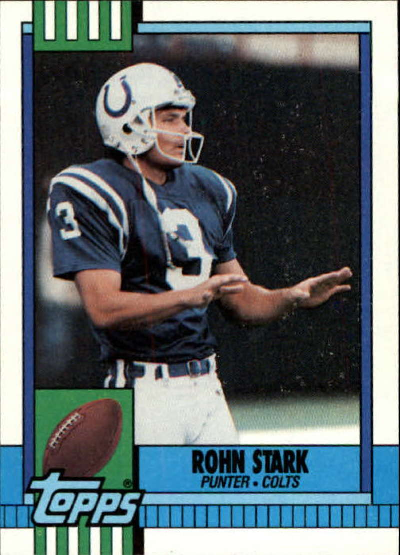 1990 Topps Football #301 Rohn Stark Indianapolis Colts Image 1