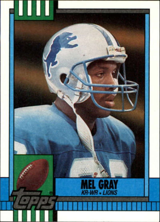 1990 Topps Football #356 Mel Gray  Detroit Lions  Image 1
