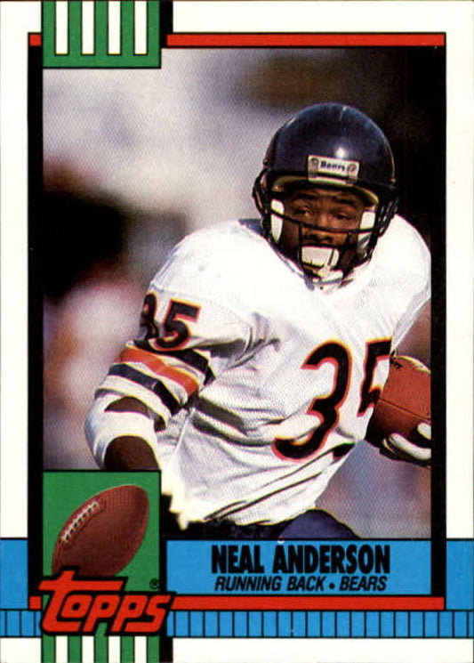 1990 Topps Football #367 Neal Anderson  Chicago Bears  Image 1
