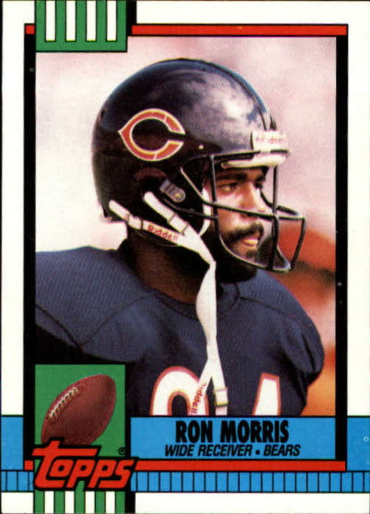 1990 Topps Football #373 Ron Morris  Chicago Bears  Image 1