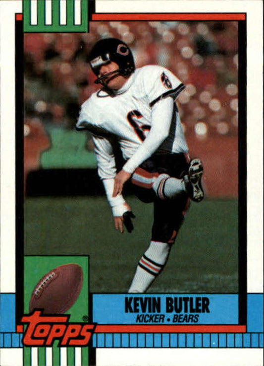 1990 Topps Football #375 Kevin Butler  Chicago Bears  Image 1