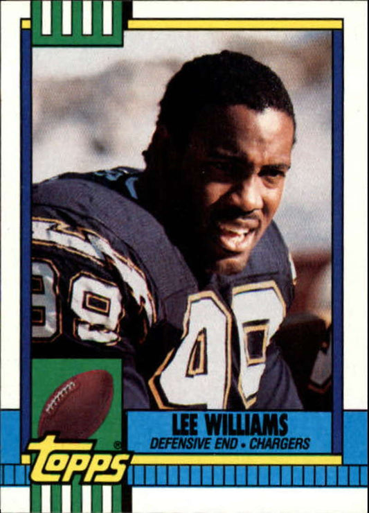 1990 Topps Football #389 Lee Williams  San Diego Chargers  Image 1