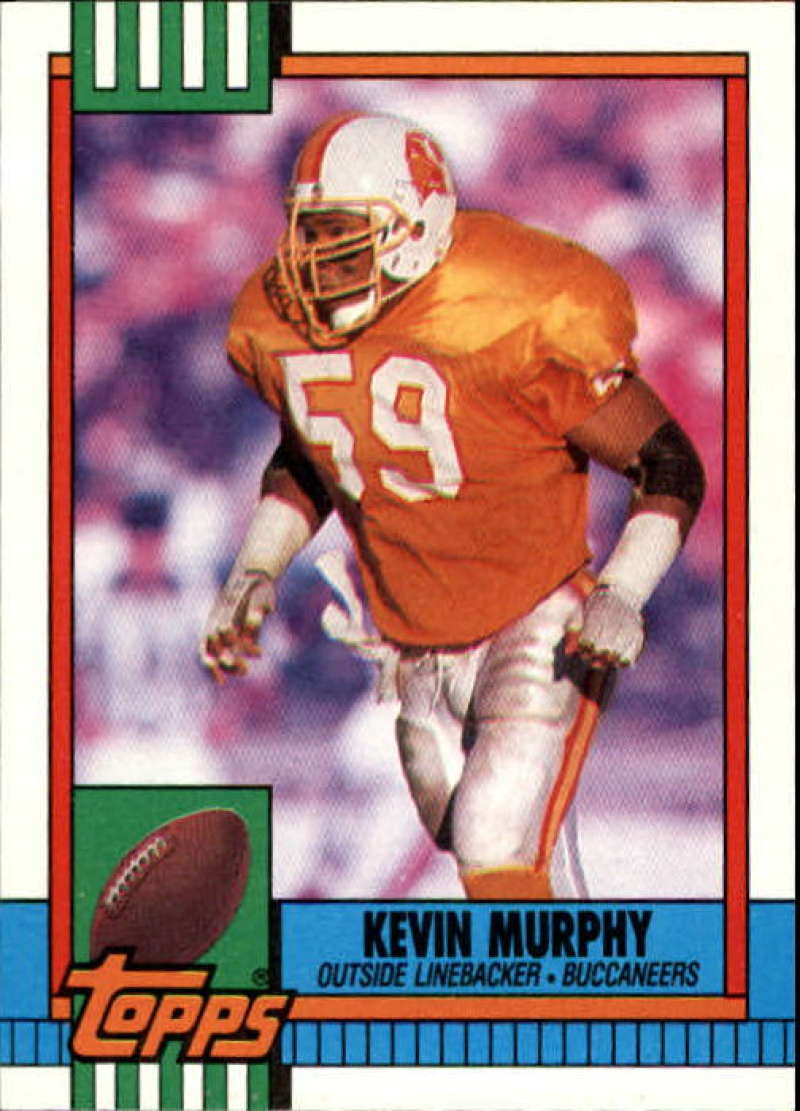 1990 Topps Football #400 Kevin Murphy Tampa Bay Buccaneers Image 1