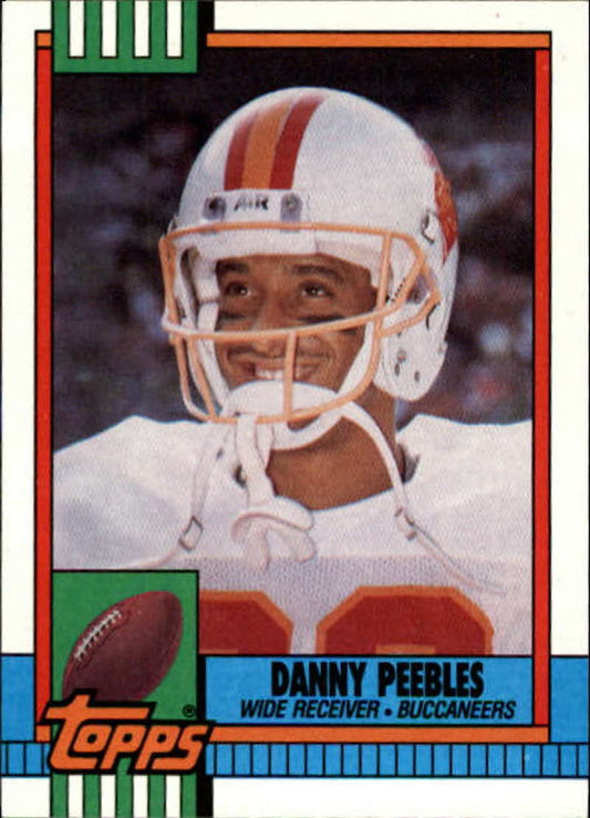 1990 Topps Football #401 Danny Peebles  Tampa Bay Buccaneers  Image 1
