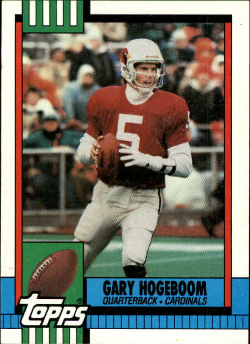 1990 Topps Football #433 Gary Hogeboom Phoenix Cardinals Image 1