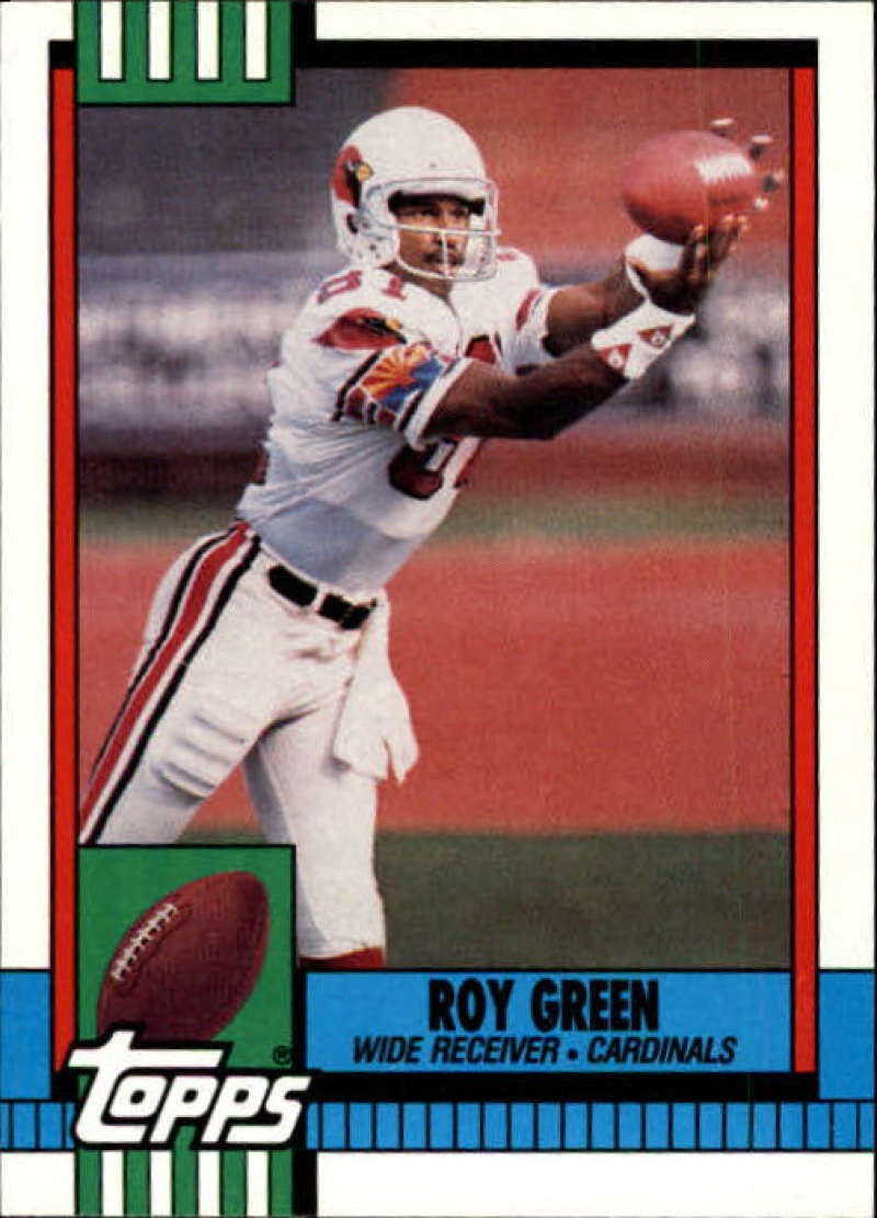 1990 Topps Football #439 Roy Green Phoenix Cardinals Image 1