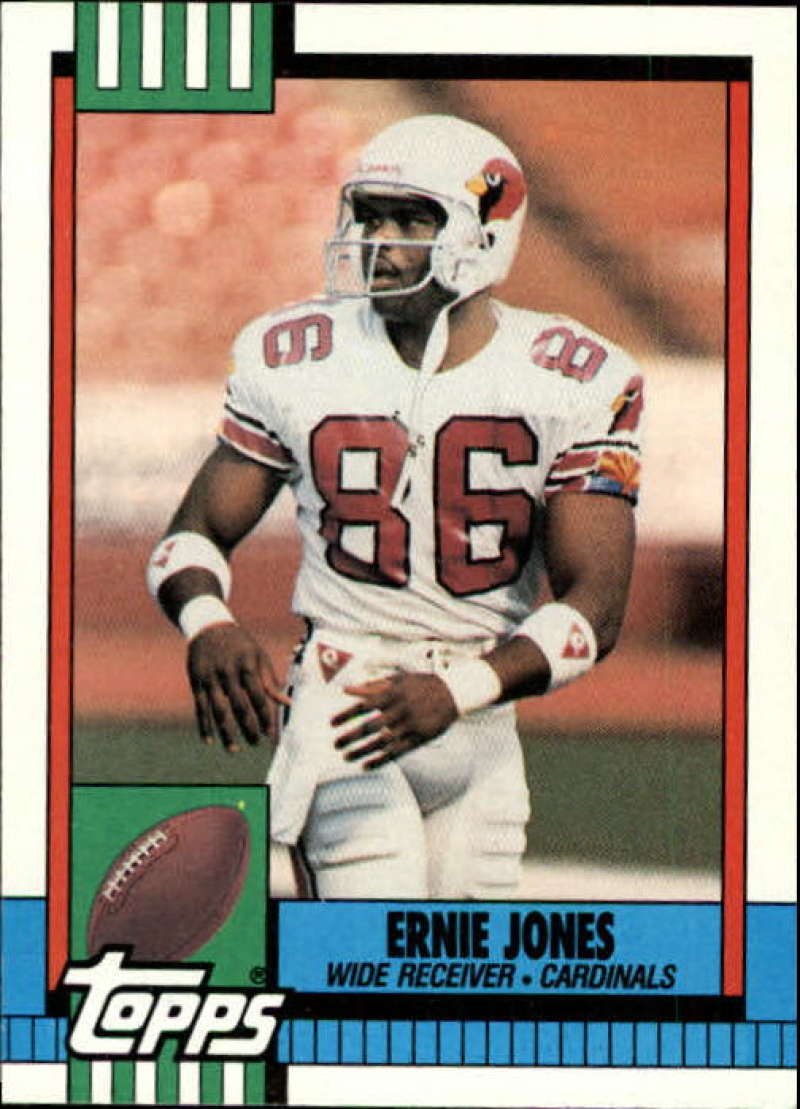 1990 Topps Football #440 Ernie Jones RC Rookie Phoenix Cardinals Image 1