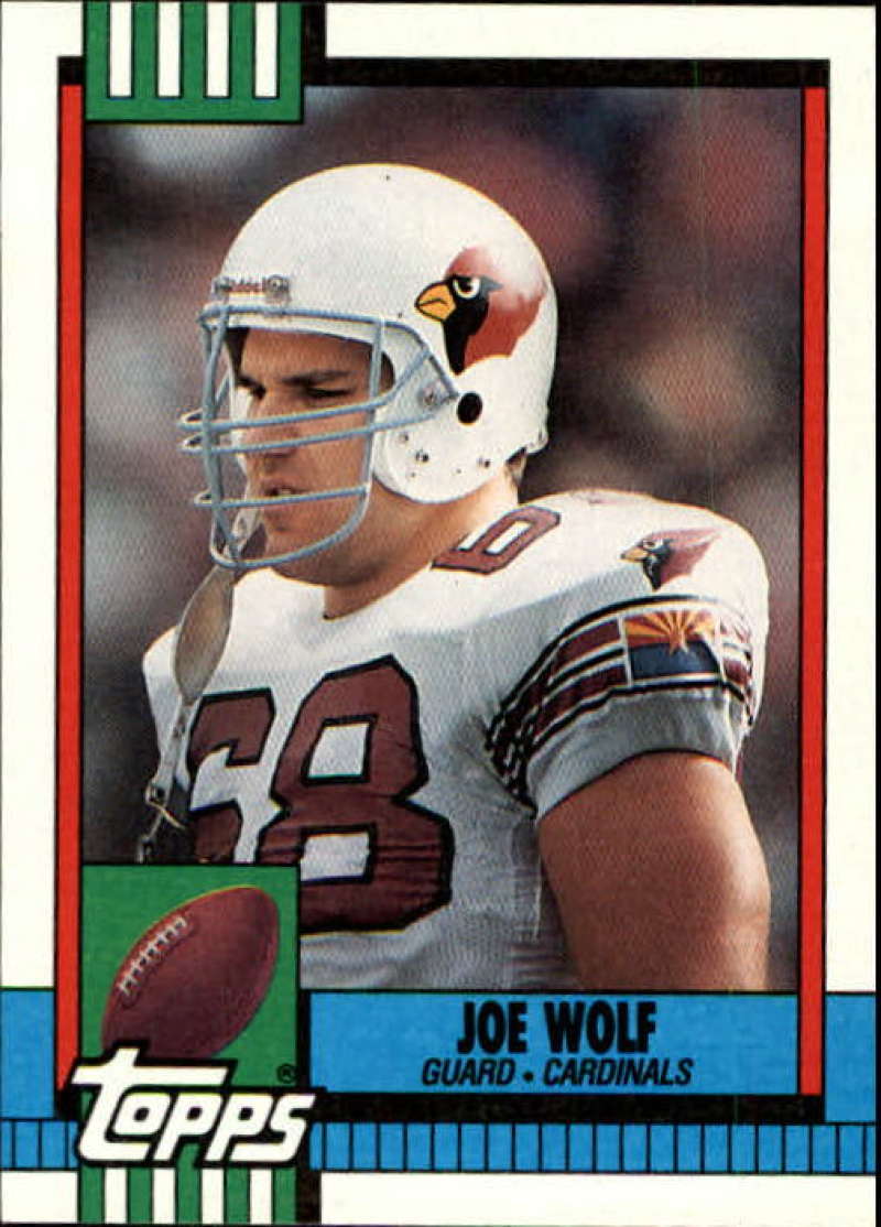1990 Topps Football #443 Joe Wolf Phoenix Cardinals Image 1