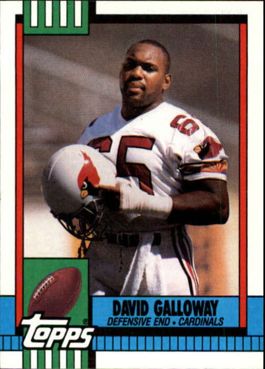 1990 Topps Football #445 David Galloway  Phoenix Cardinals  Image 1