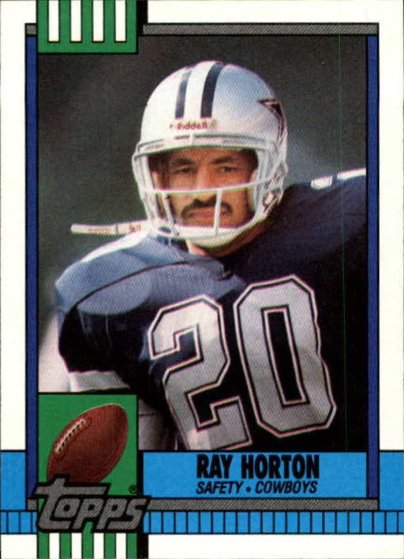 1990 Topps Football #483 Ray Horton Dallas Cowboys Image 1