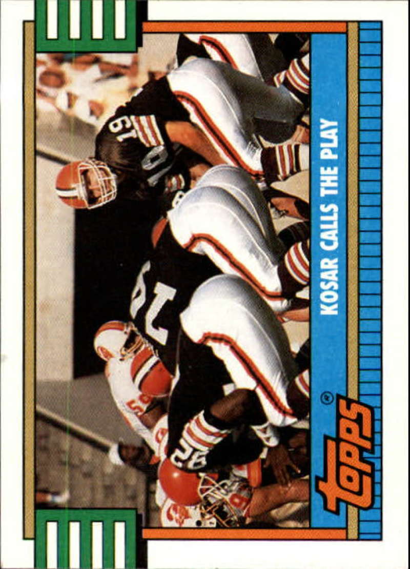 1990 Topps Football #505 Bernie Kosar TL Cleveland Browns Image 1