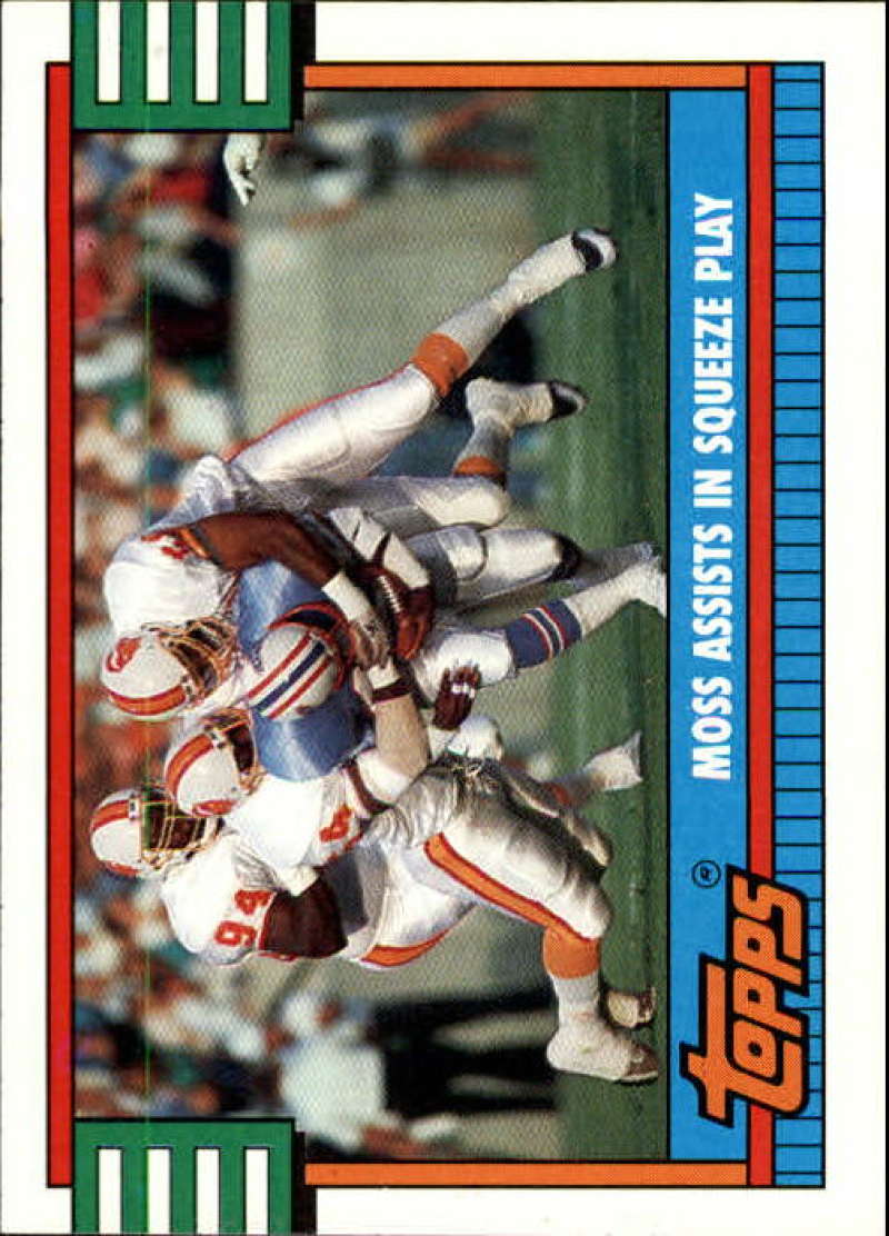 1990 Topps Football #506 Winston Moss TL Tampa Bay Buccaneers Image 1