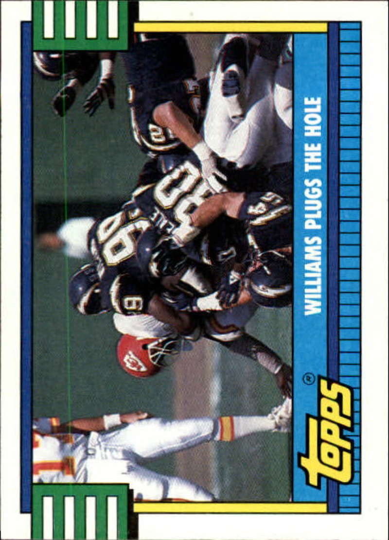 1990 Topps Football #508 Lee Williams TL San Diego Chargers Image 1