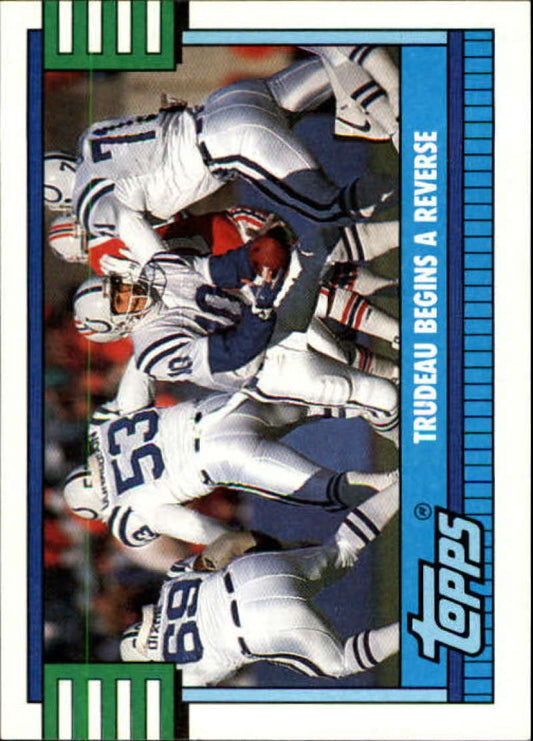 1990 Topps Football #510 Jack Trudeau TL  Indianapolis Colts  Image 1