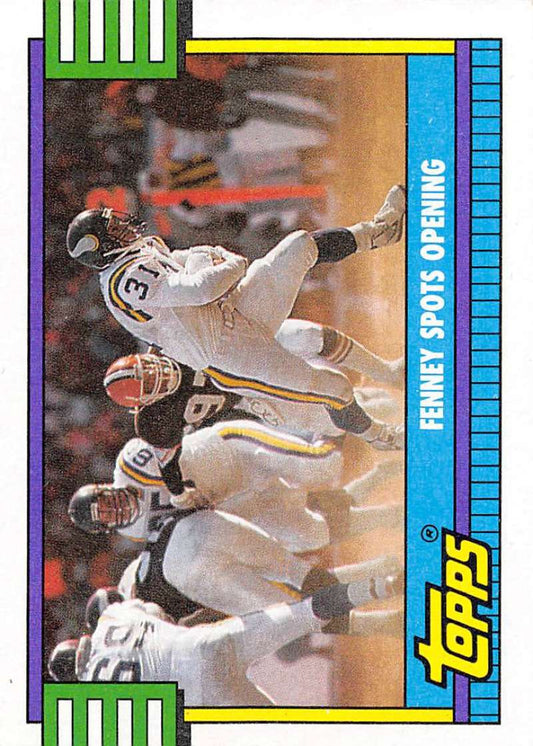 1990 Topps Football #528 Minnesota Vikings TL  Minnesota Vikings  Image 1