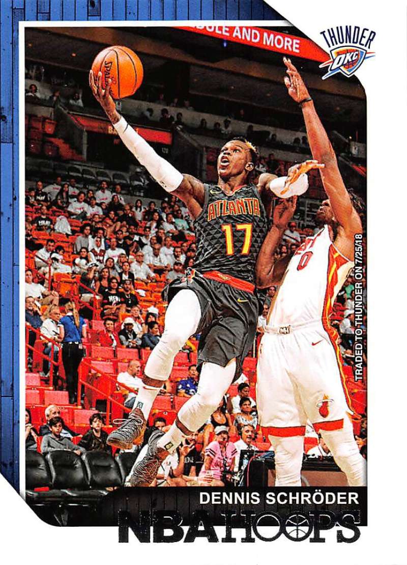 2018-19 Panini Hoops #1 Dennis Schroder Oklahoma City Thunder V89648 Image 1