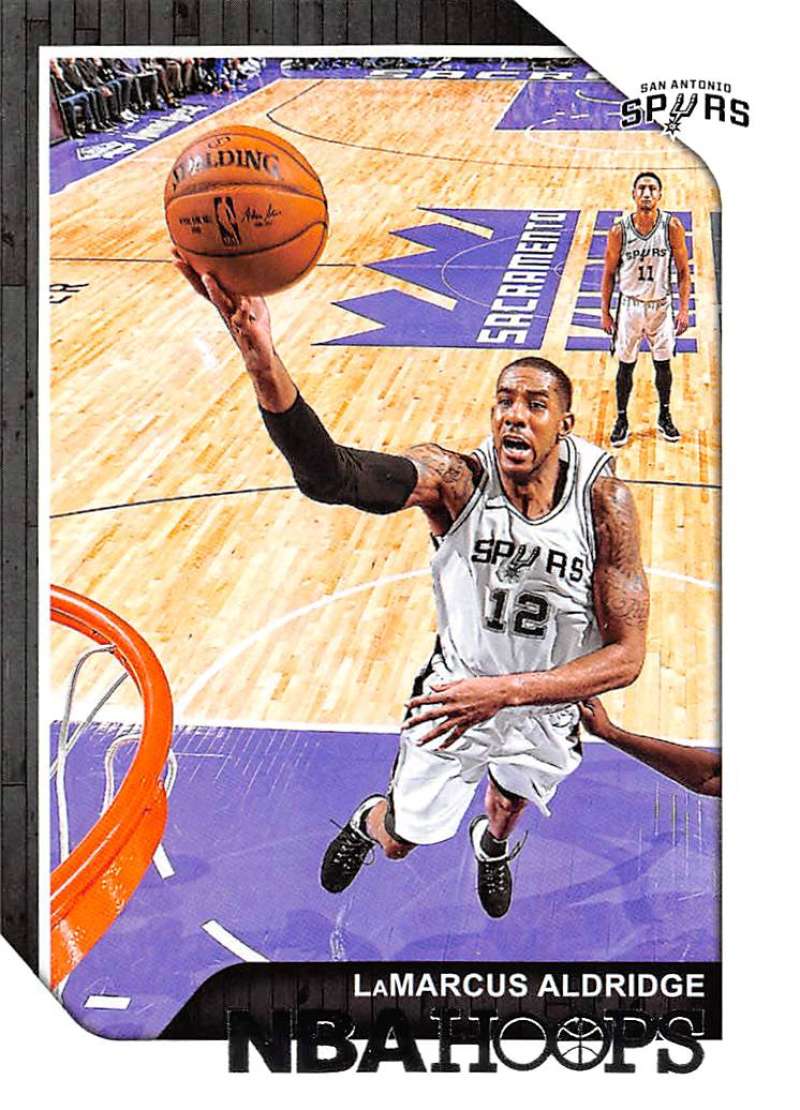 2018-19 Panini Hoops #3 LaMarcus Aldridge San Antonio Spurs V89649 Image 1