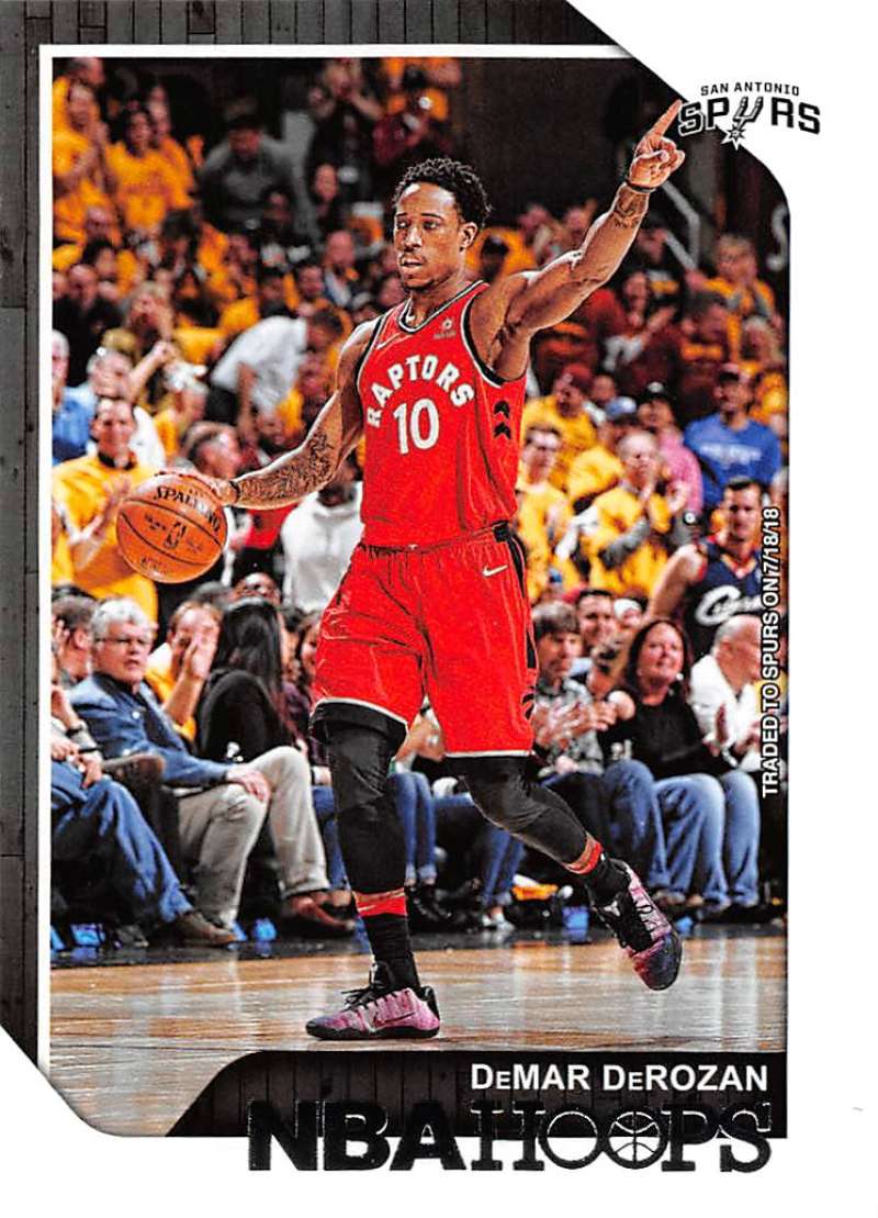 2018-19 Panini Hoops #6 DeMar DeRozan San Antonio Spurs V89650 Image 1