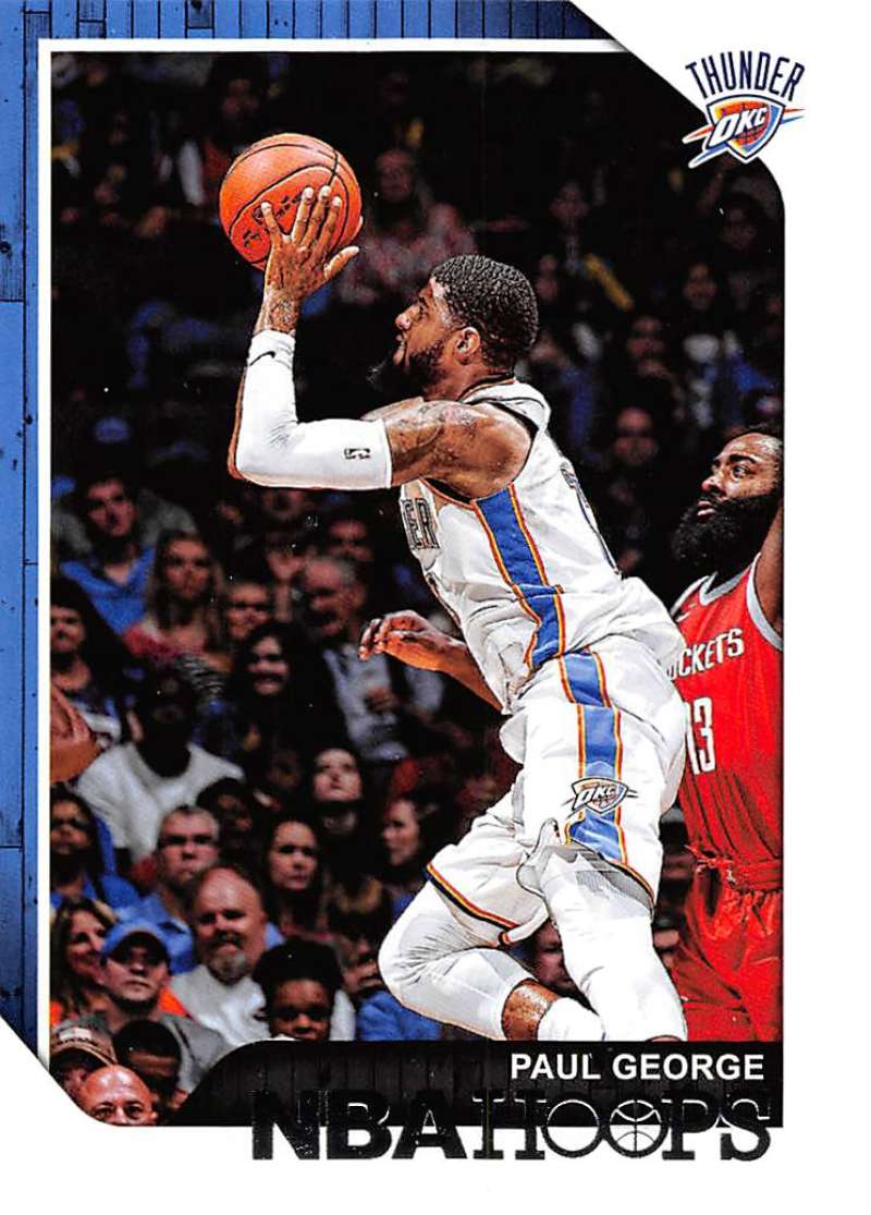 2018-19 Panini Hoops #10 Paul George Oklahoma City Thunder V89653 Image 1