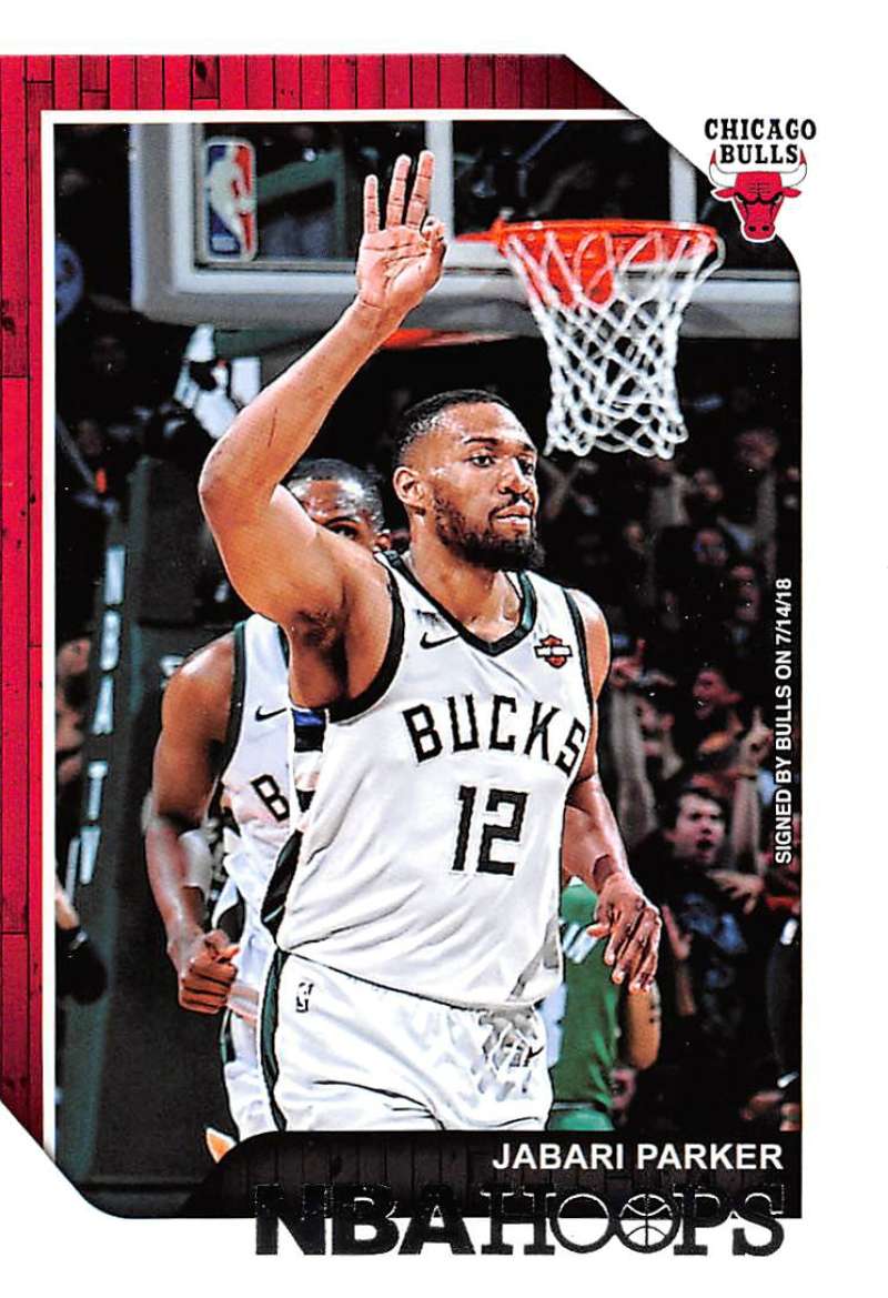 2018-19 Panini Hoops #44 Jabari Parker Chicago Bulls V89679 Image 1