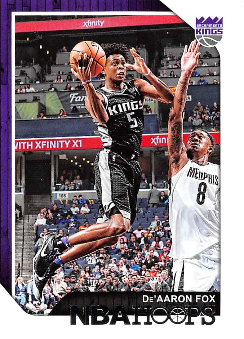 2018-19 Panini Hoops #47 De'Aaron Fox Sacramento Kings V89682 Image 1
