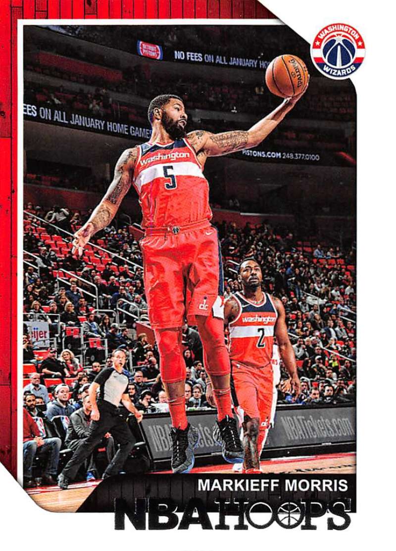 2018-19 Panini Hoops #49 Markieff Morris Washington Wizards V89684 Image 1