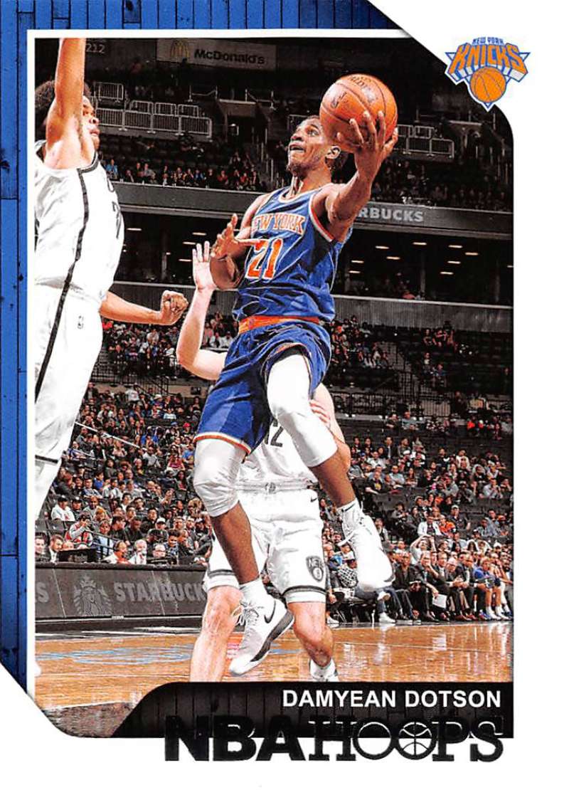 2018-19 Panini Hoops #58 Damyean Dotson New York Knicks V89690 Image 1