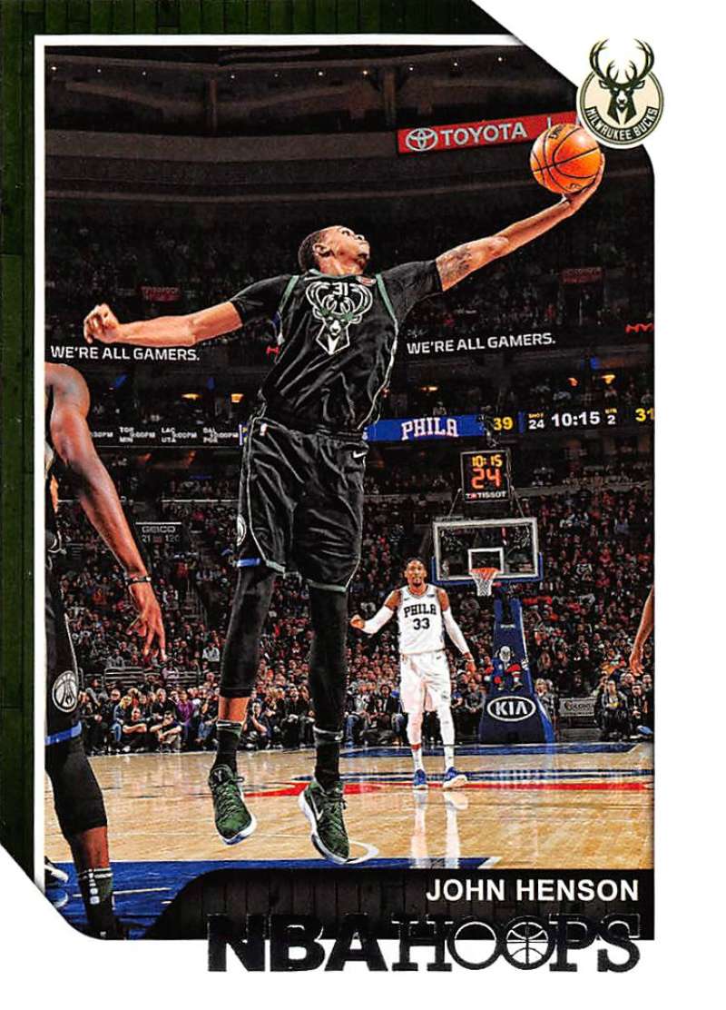 2018-19 Panini Hoops #74 John Henson Milwaukee Bucks V89702 Image 1