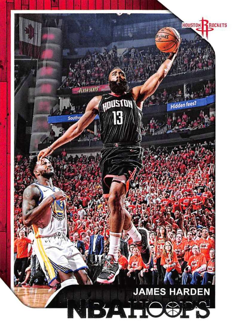 2018-19 Panini Hoops #81 James Harden Houston Rockets V89705 Image 1