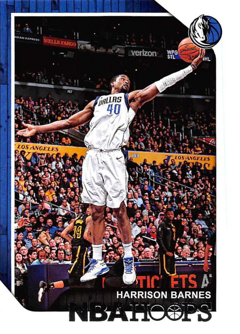 2018-19 Panini Hoops #83 Harrison Barnes Dallas Mavericks V89706 Image 1